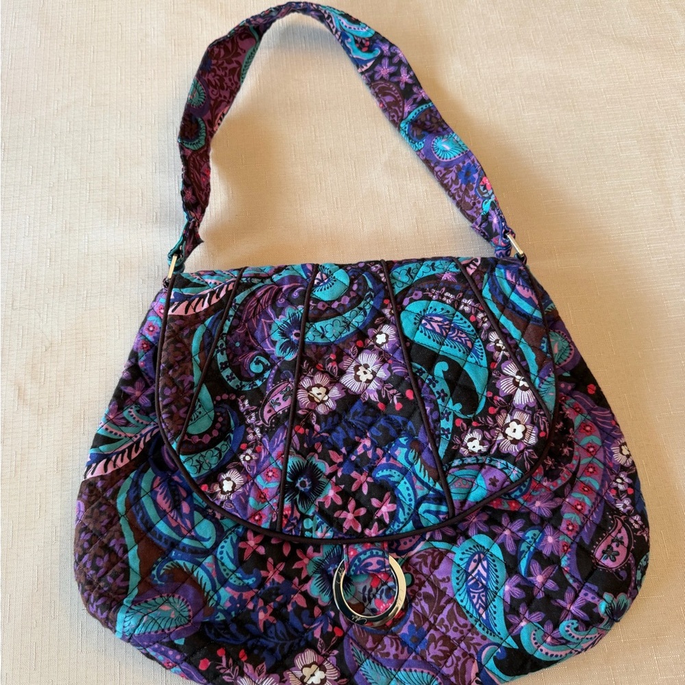 Vibrant Patterned Shoulder Bag